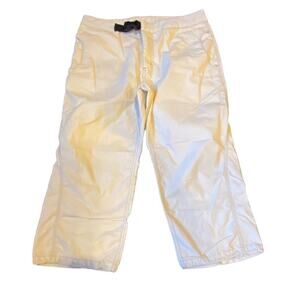 Marmot Women's Khaki Belted Capri Pants Size 6